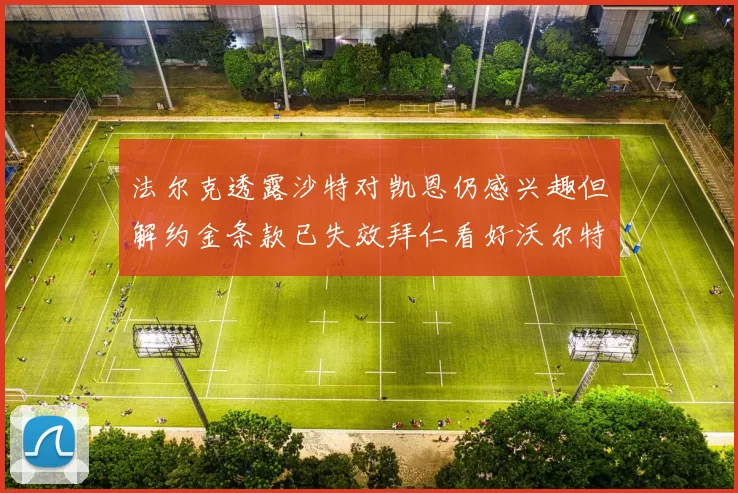 法尔克透露沙特对凯恩仍感兴趣但解约金条款已失效拜仁看好沃尔特马德