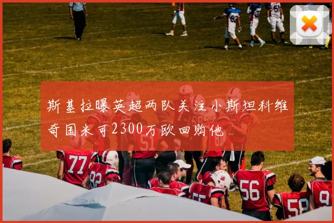 斯基拉曝英超两队关注小斯坦科维奇国米可2300万欧回购他
